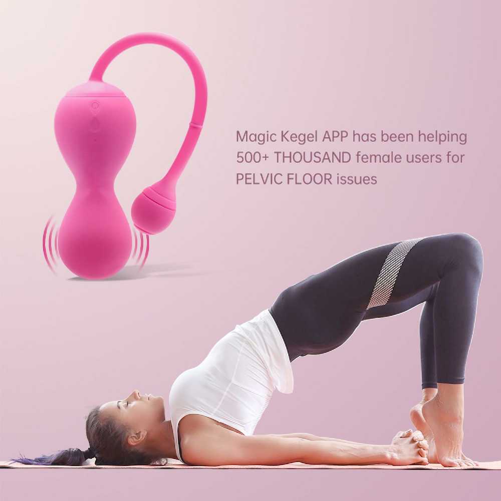 Magic Motion Magic Motion - Smart Kegel Master Balls Rožinė