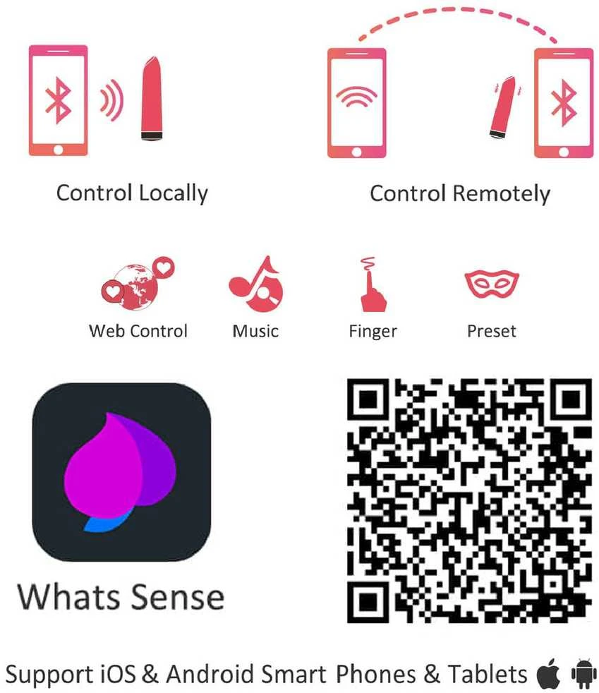 „Magic Motion“ – „Awaken App“ valdomas mini vibratorius