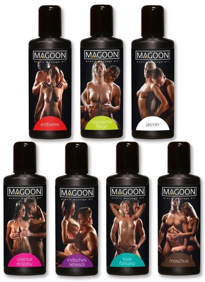 Magoon Best of Magoon masažo aliejų rinkinys (100 ml x 6 vnt.)
