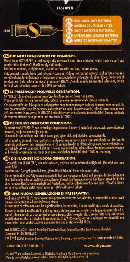 SKYN Original Prezervatyvai be latekso (10 vnt.)