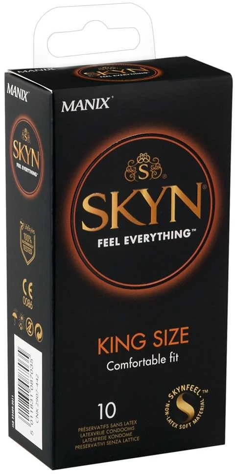 SKYN King Size Prezervatyvai be latekso (10 vnt.)