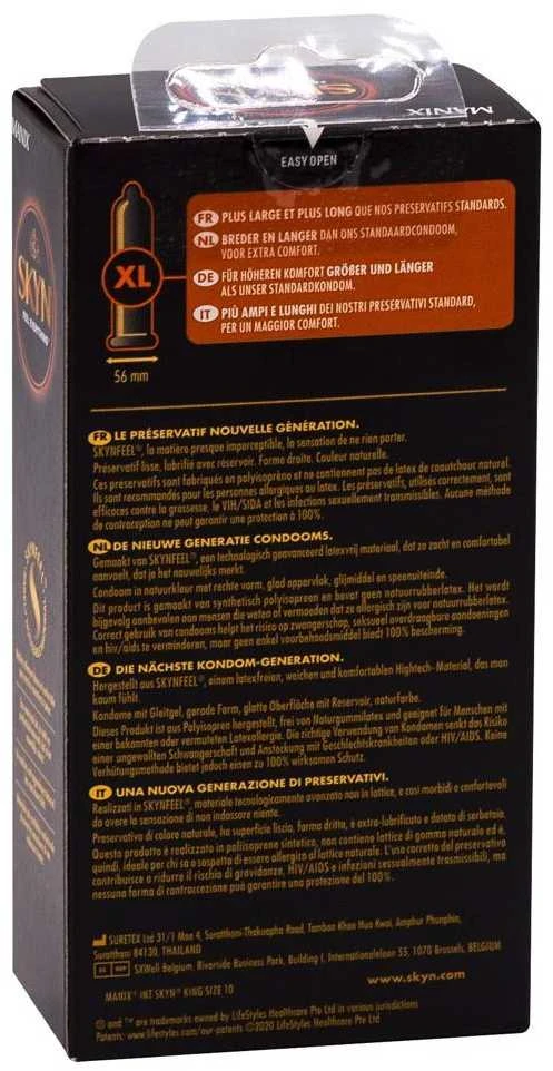 SKYN King Size Prezervatyvai be latekso (10 vnt.)