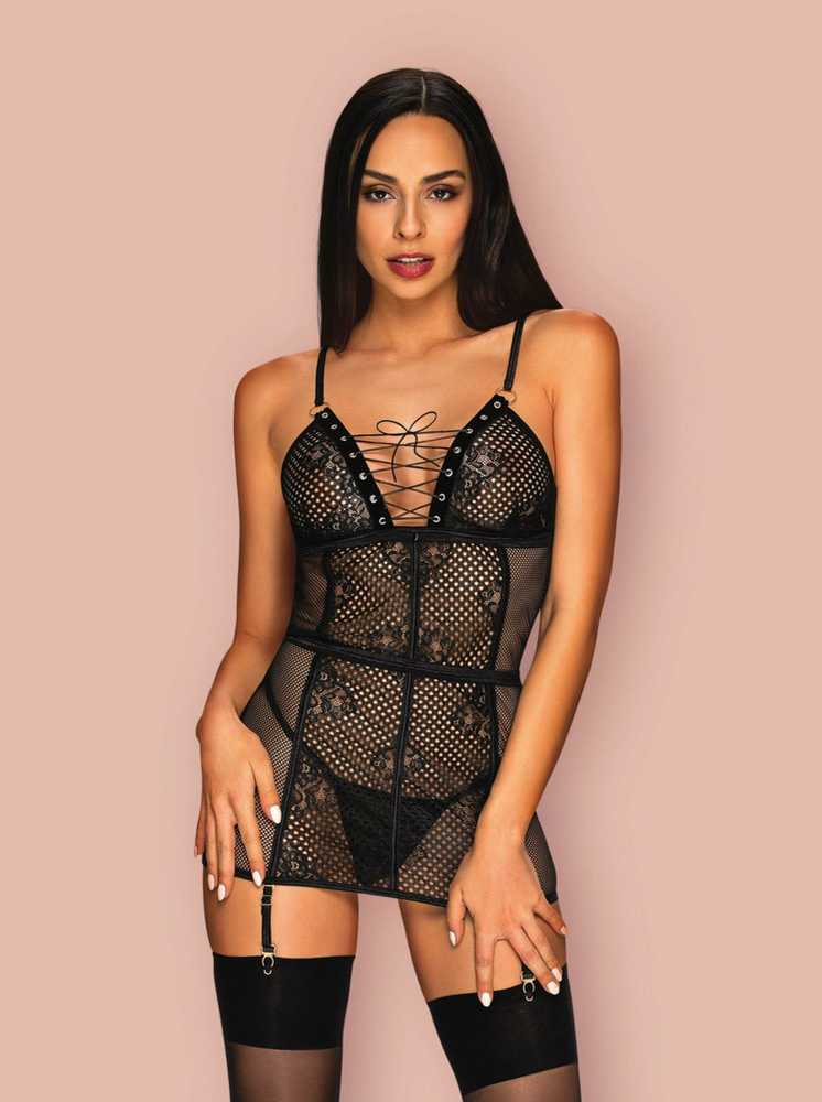 Obsessive – Basitta chemise & stringai S/M