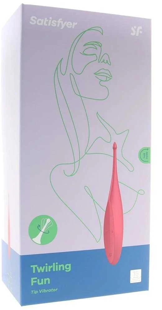 Satisfyer Twirling Fun Poppy Raudon vibratorius