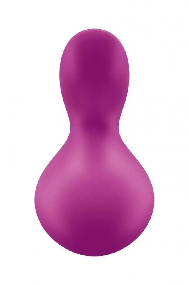 Satisfyer Viva la Vulva 3 Violetinis klitorio vibratorius