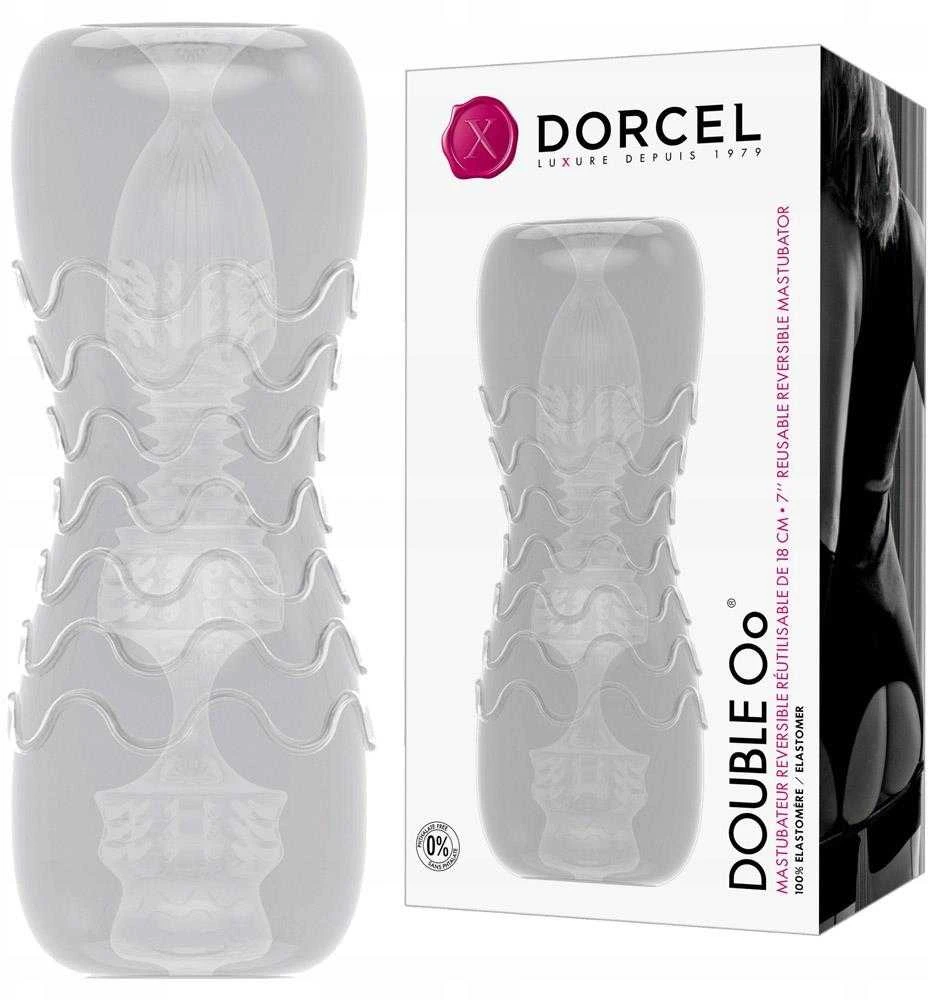 Marc Dorcel Dvipusis masturbatorius su 2 skylutėmis Dorcel Double Oo