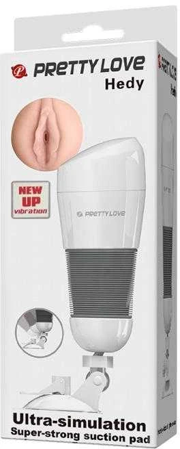 Masturbatorius PRETTY LOVE - Hedy, Vibration Suction bazė