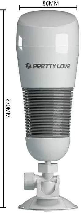 Masturbatorius PRETTY LOVE - Hedy, Vibration Suction bazė