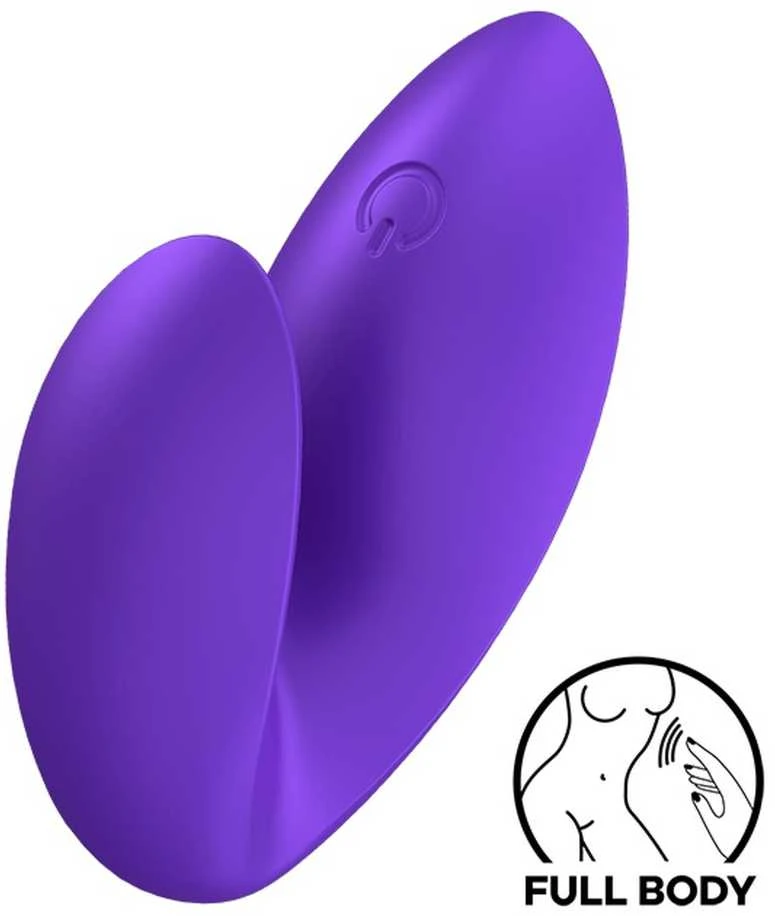 Satisfyer Love Riot Finger Vibrator Violetinė