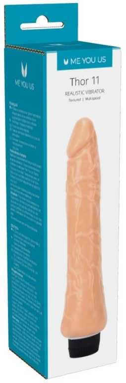 Me You Us Thor 11 Realistic Vibrator Flesh 9,6'