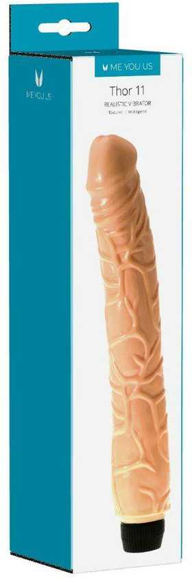 Me You Us Thor 11 Realistic Vibrator Flesh 9,6'