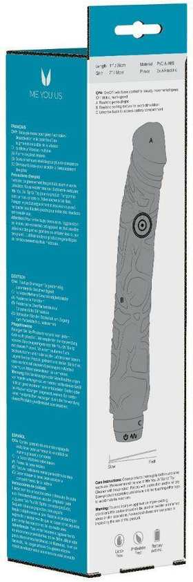 Me You Us Thor 11 Realistic Vibrator Flesh 9,6'
