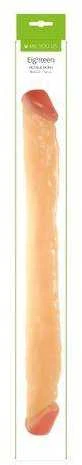 Me You Us Ilgas dildo dvigubo įsiskverbimo sekso penis 46cm