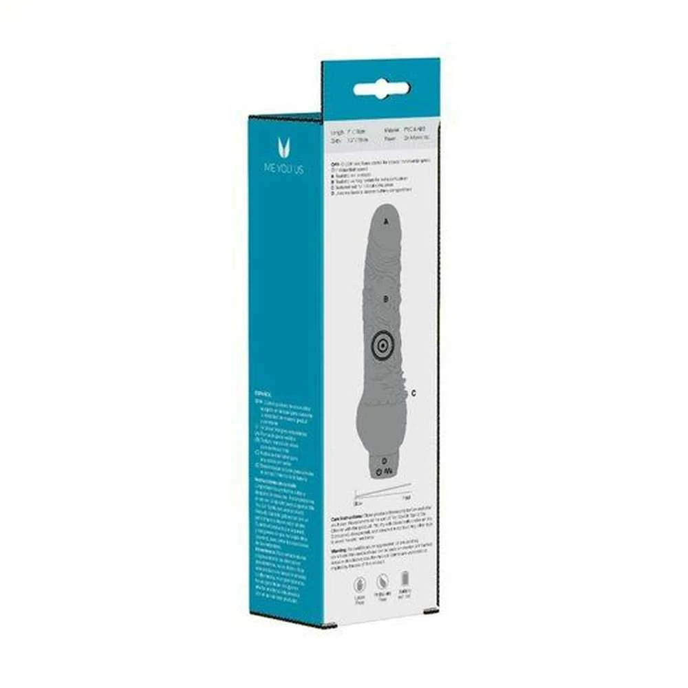 Me You Us Didelis tikroviškas vibratorius varpos su venomis seksas 26cm