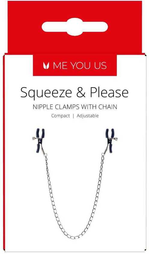 Me You Us Sagtys, žnyplės, spenelių spaustukai, BDSM grandinėlė