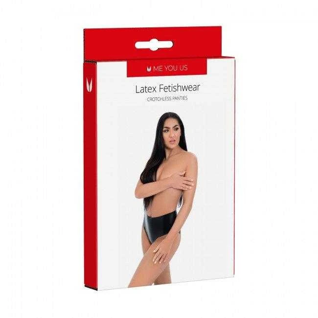 Me You Us Vidutinės lateksinės kelnaitės be tarpkojų
