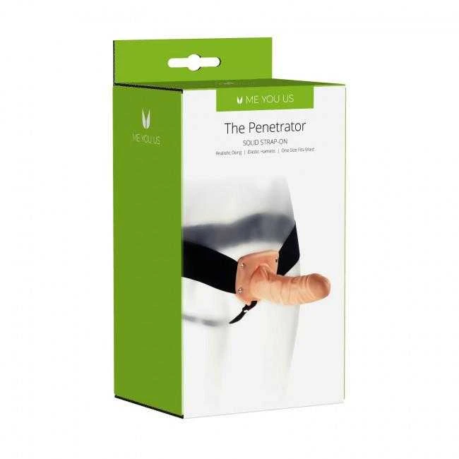 Me You Us Varpos tikroviškas dildo penis su petnešėlėmis 16cm