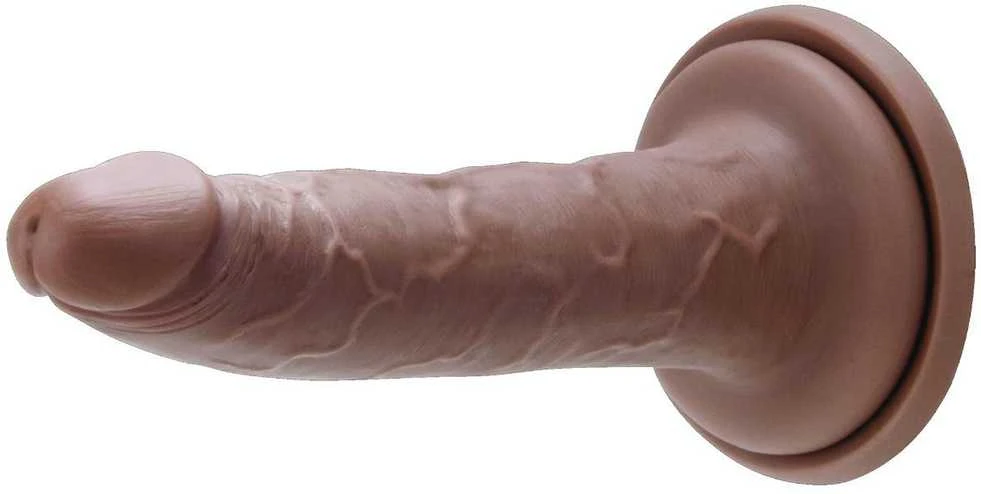 Me You Us Realistinis silikoninis penis su siurbtuku 18 cm