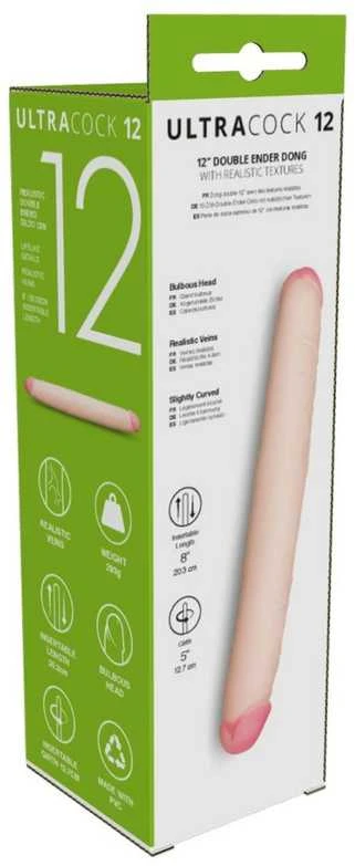 „Me You Us Ultra Cock Double Ended Dildo“ (12 colių)