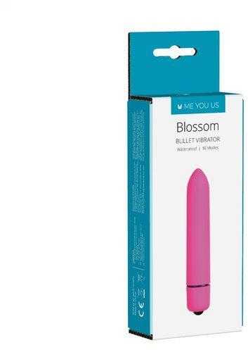 Rožinė Wibrator- Me You Us Blossom 10 Mode Bullet Vibrator Rožinė