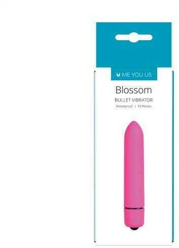 Rožinė Wibrator- Me You Us Blossom 10 Mode Bullet Vibrator Rožinė