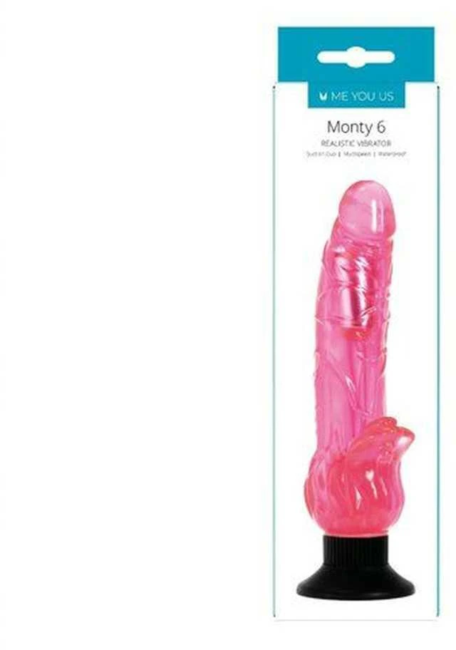 Me You Us Vibratorius su klitorio išsikišimu, siurbtukas, 21 cm