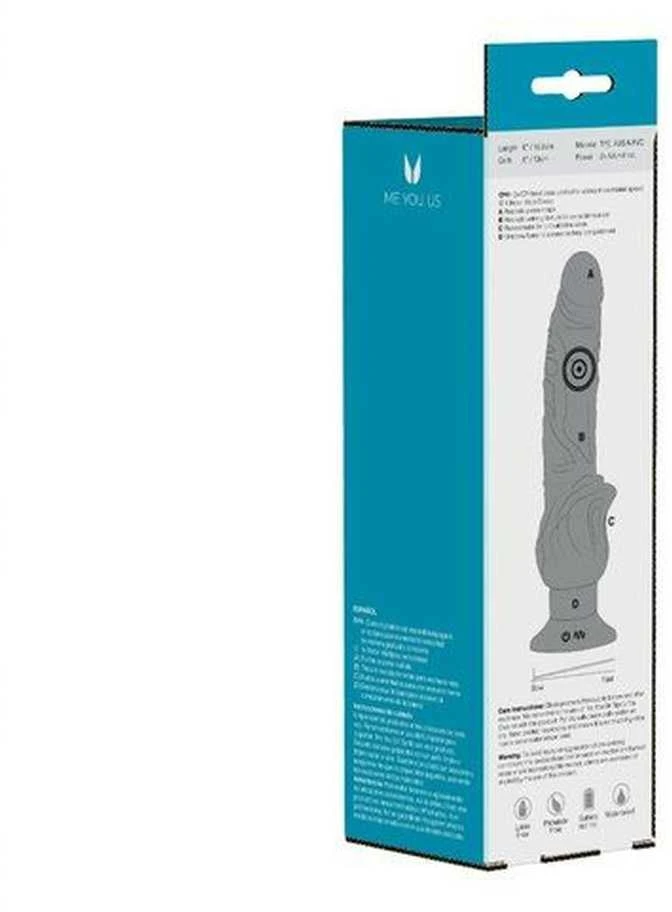 Me You Us Vibratorius su klitorio išsikišimu, siurbtukas, 21 cm