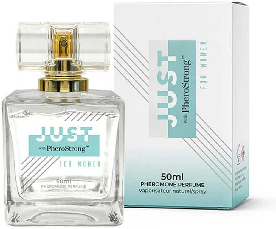 Pherostrong Just For Women Pheromone Perfume kvepalai su feromonais moterims purškiami 50ml