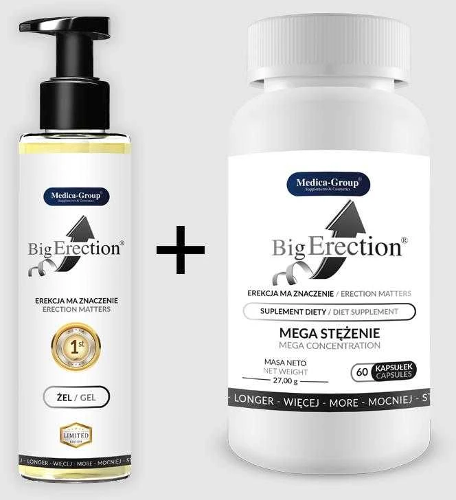 Medica MEDICA-GROUP_Big Erection intymus gelis vyrams 150ml