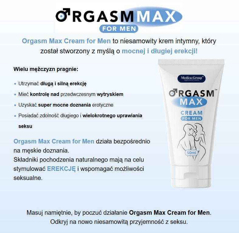 MEDICA GROUP _ Orgazmas Max kremas Vyrai intymus kremas stiprus ir ilgas erekcija vyrams 50ml
