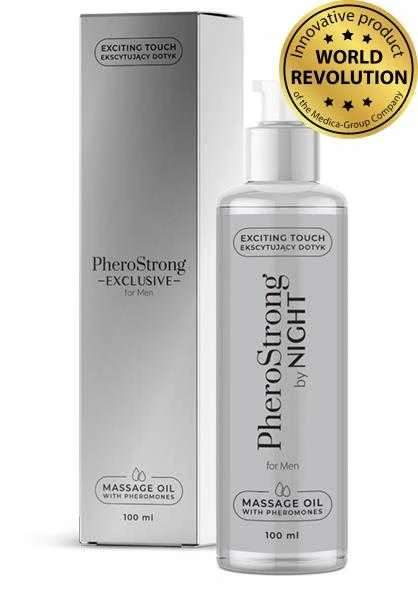Pherostrong „Medica Super Formula“ masažo aliejus vyrams, 100 ml