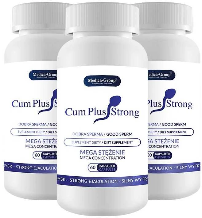 Medica Group MEDICA-GROUP_Cum Plus Strong geros spermos kapsulės Maisto papildas 60 vnt.