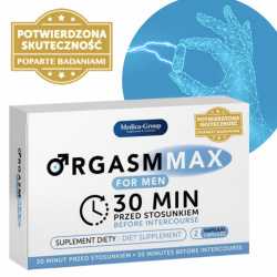 Medica Group Orgasm Max For Men maisto papildas greitai ir ilgai erekcijai 2 kapsulės