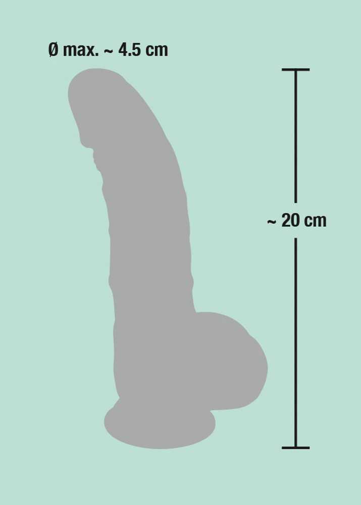 You2Toys Medicininis silikoninis dildo 20 cm