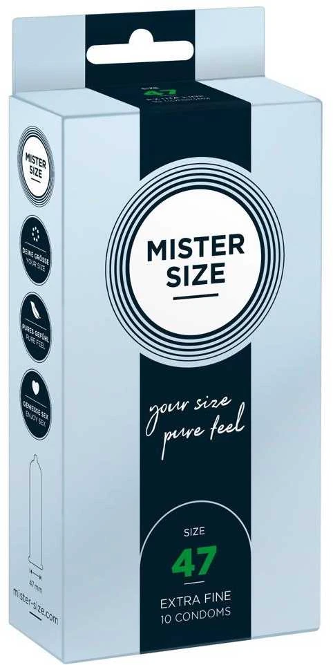 Mister Size 47mm pakuotė po 10 vnt