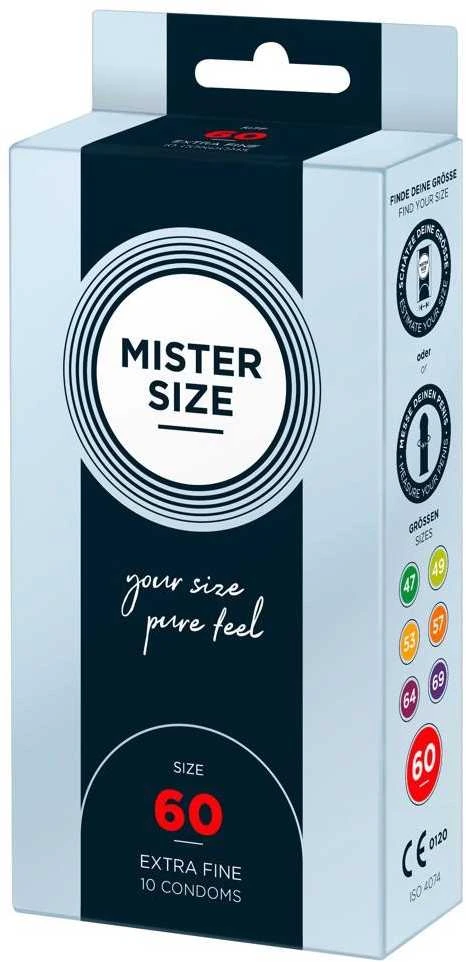 Mister Size 60mm pakuotė po 10 vnt