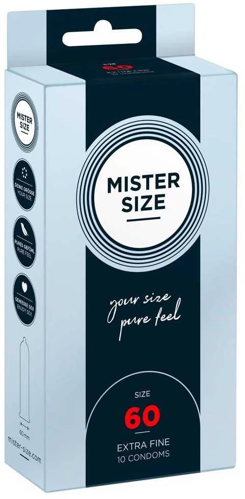 Mister Size 60mm pakuotė po 10 vnt