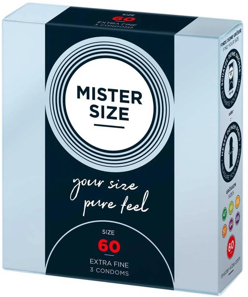 Mister Size 60mm pakuotė po 3 vnt