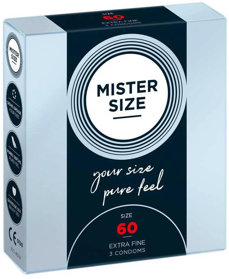 Mister Size 60mm pakuotė po 3 vnt