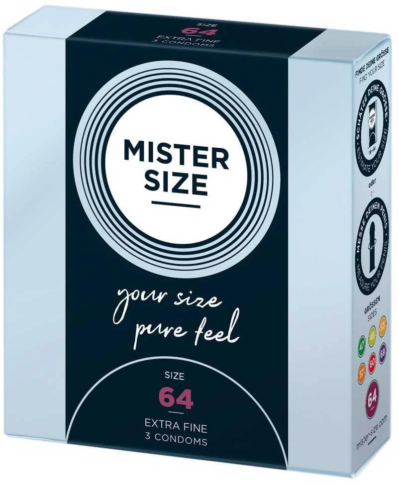 Mister Size 64mm pakuotė po 3 vnt