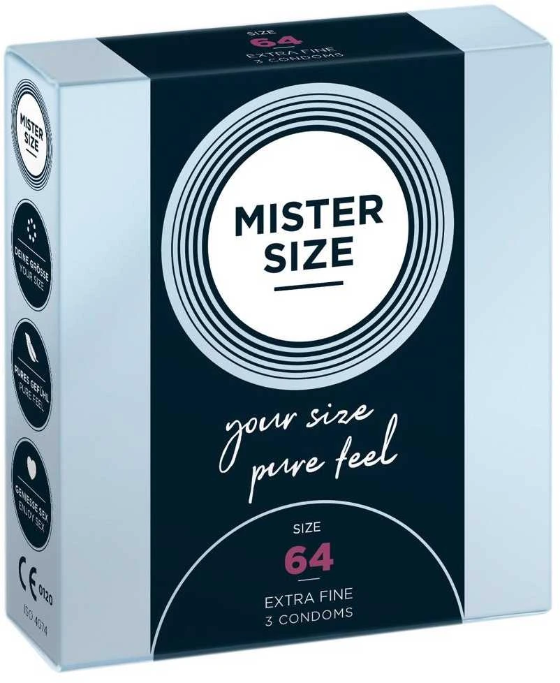 Mister Size 64mm pakuotė po 3 vnt