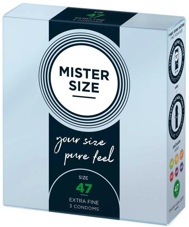 Mister Size 47mm pakuotė po 3 vnt
