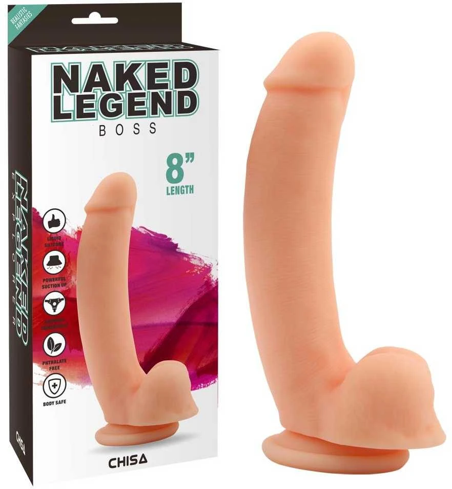 Nakedlegend Natūralus tikroviškas dildo penis 20cm