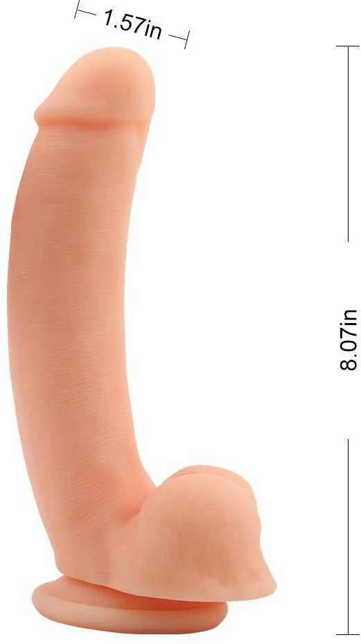 Nakedlegend Natūralus tikroviškas dildo penis 20cm