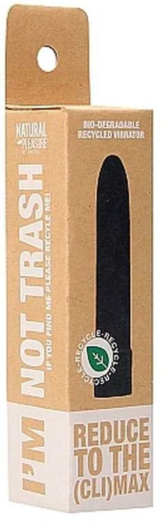 Shots Natural Pleasure 5,5" Vibrator - Biodegradable - Juodas