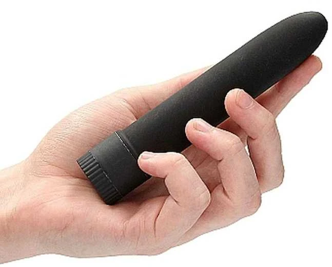 Shots Natural Pleasure 5,5" Vibrator - Biodegradable - Juodas