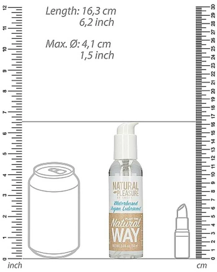 Shots Veganiškas vandens pagrindo lubrikantas – 5 fl uncijos / 150 ml