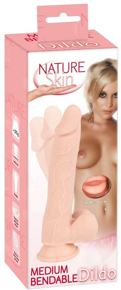 Nature Skin Medium Dildo 24cm