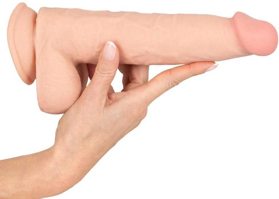Nature Skin NS Dildo su judančia oda 25