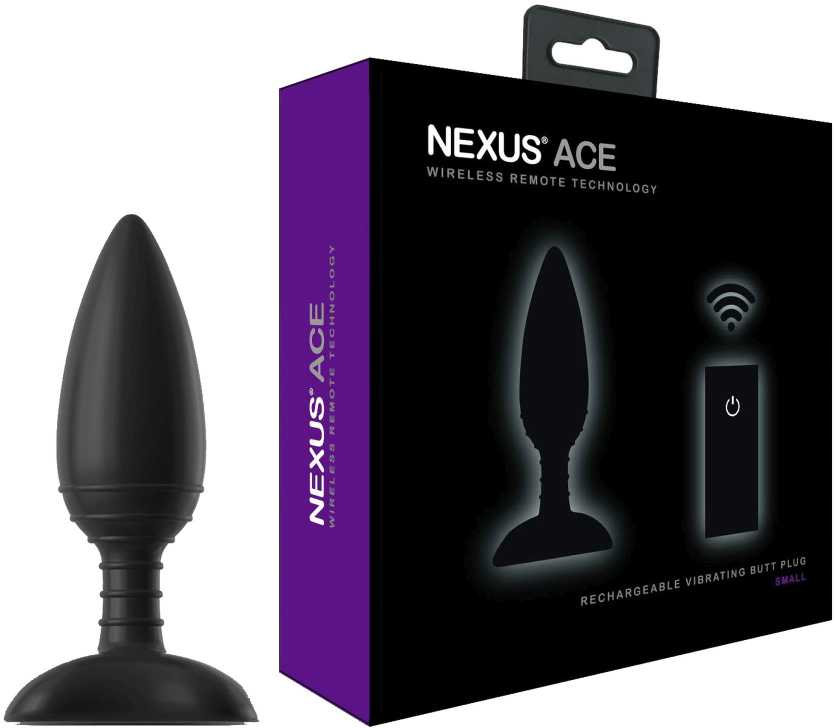 „Nexus“ – „Ace“ nuotolinio valdymo pulto vibruojantis užpakalinis kištukas S